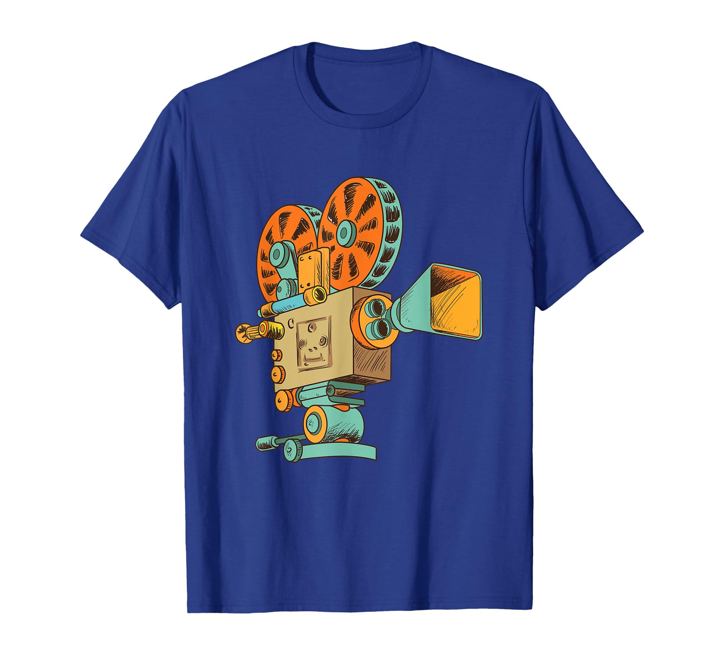 Retro Vintage Film Camera for Filmmakers and Movie Directors T-Shirt