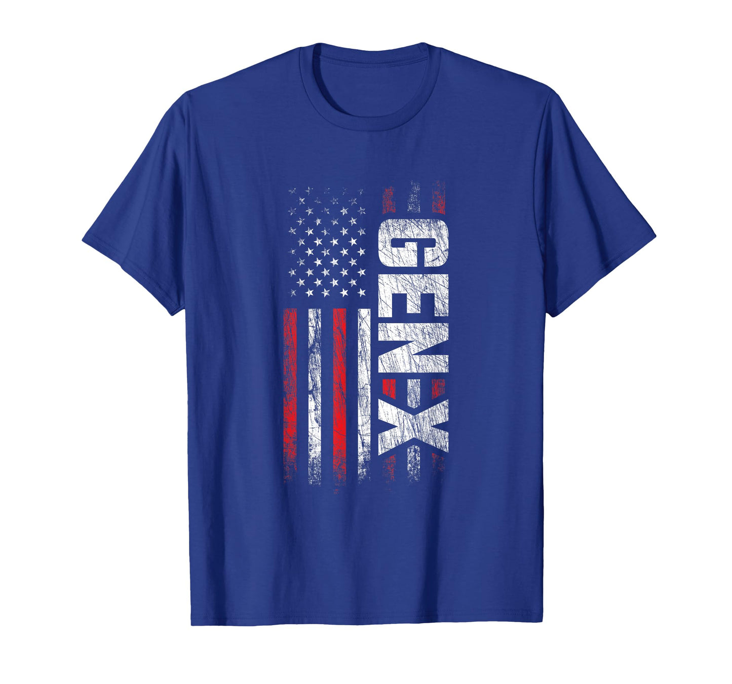 Generation X - Gen Xer - Gen X American Flag - Gen X Women Men T-Shirt