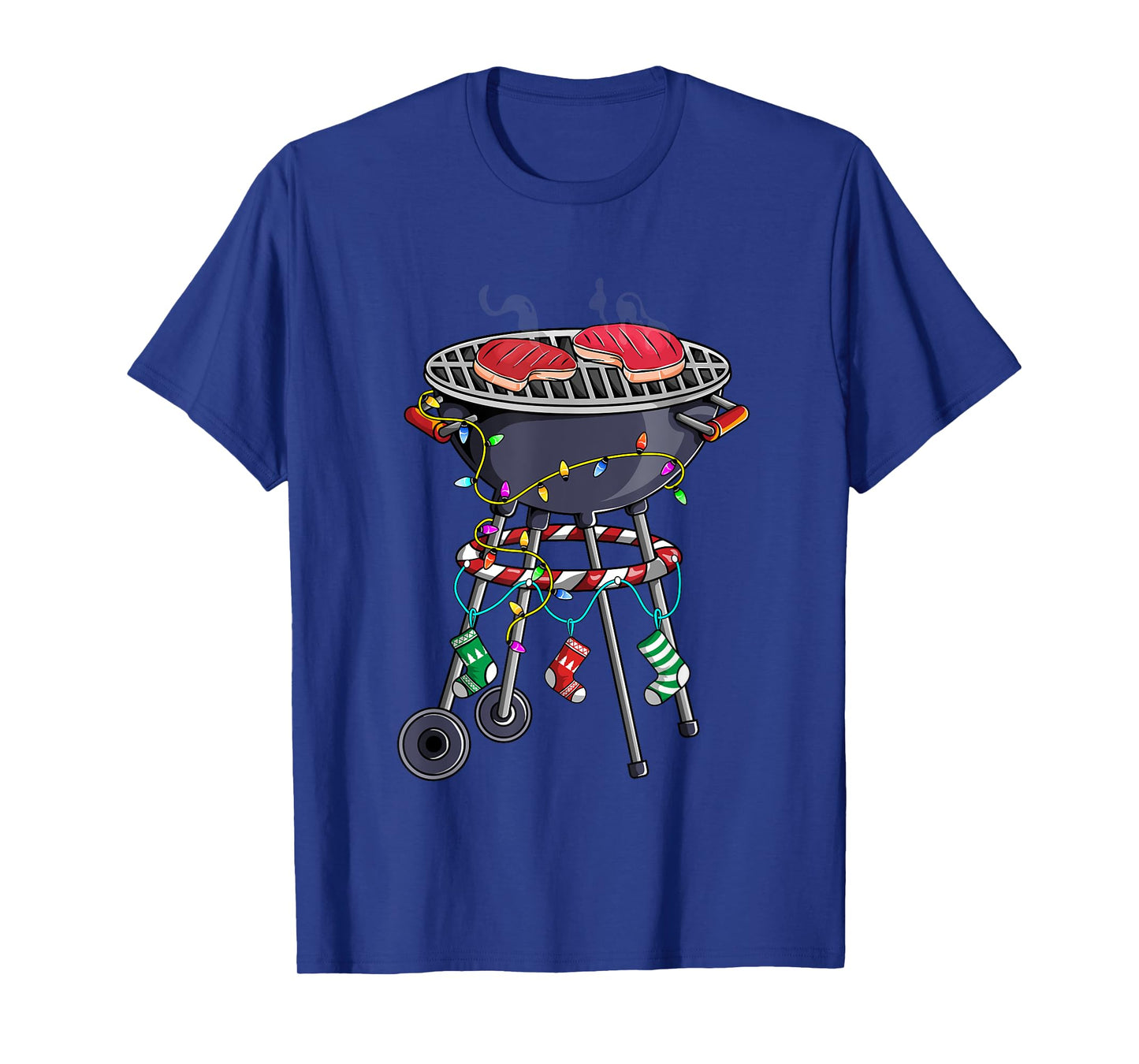 Christmas Grill Design For Holiday Themed Christmas BBQ T-Shirt