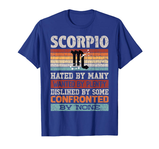 Zodiac Sign Funny Scorpio Hated by Many Graphic T-Shirt