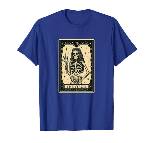 The Virgo Tarot Card - Halloween Spooky Gothic Witchy T-Shirt
