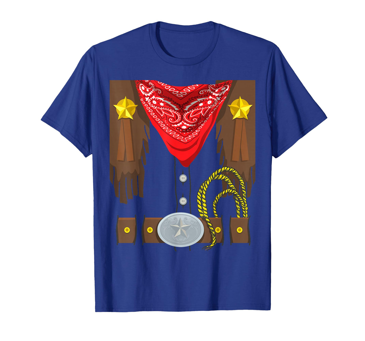 Cowboy Halloween Costume Rodeo Sheriff T-Shirt