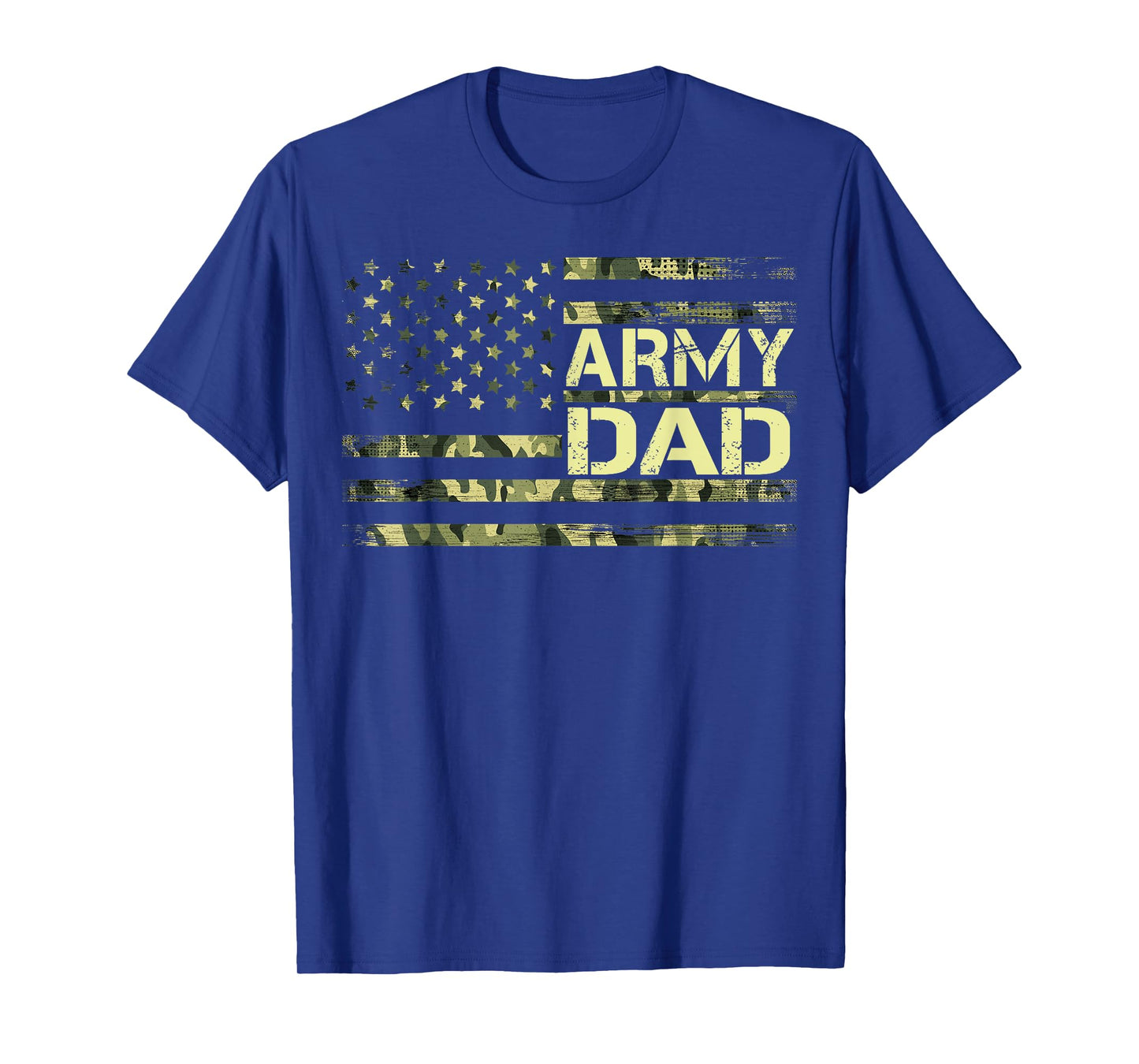 Army Dad Tee USA Flag Father's Day 2022 T-Shirt for Men