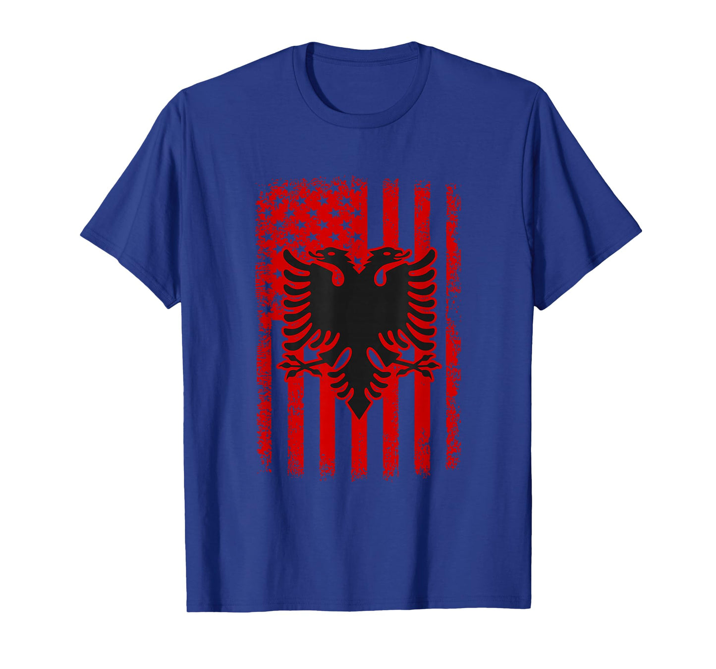 Albania American USA Flag Patriotic Albanian T-Shirt
