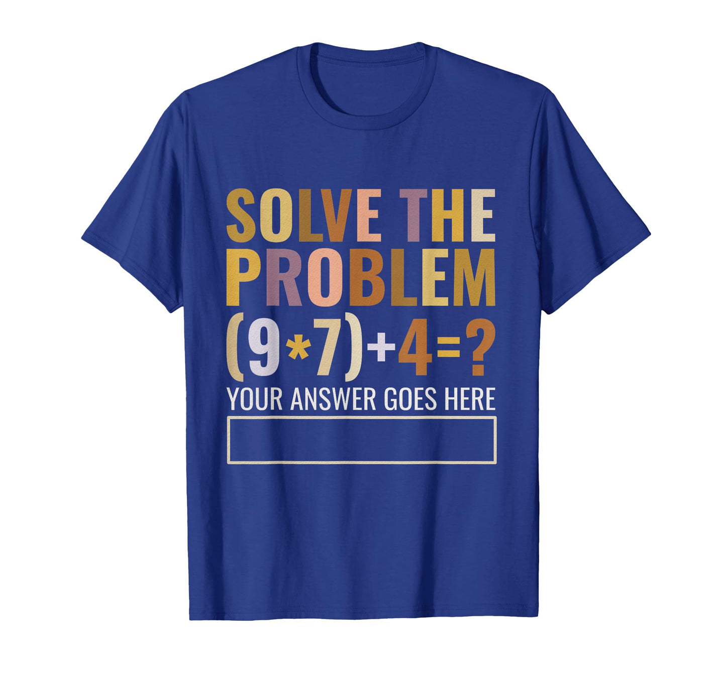 Solve The Problem 6 7 Meme Gen Alpha Teacher Brainrot T-Shirt