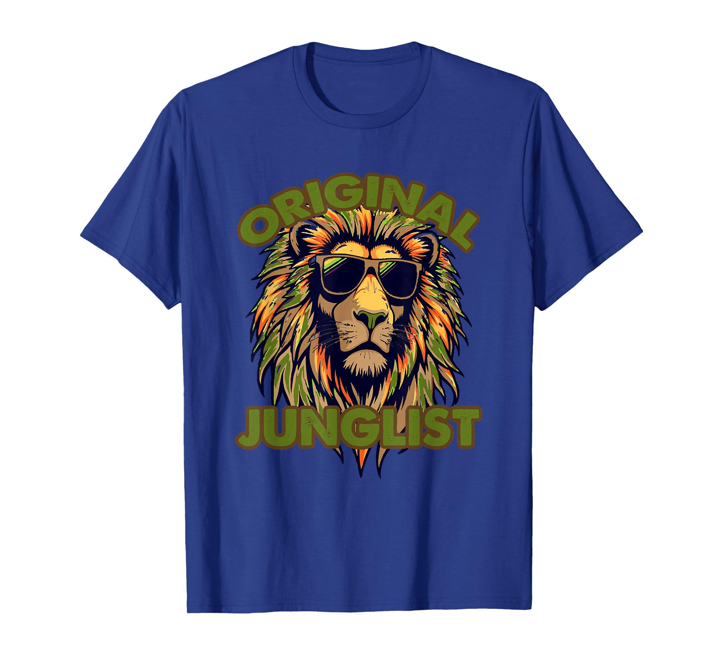 Original Junglist Lion Shirt DNB Breakbeat T-Shirt