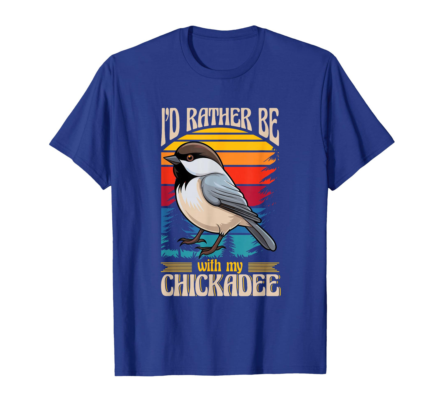 Black Capped Chickadee Lover Birding Birdwatcher Chickadee T-Shirt