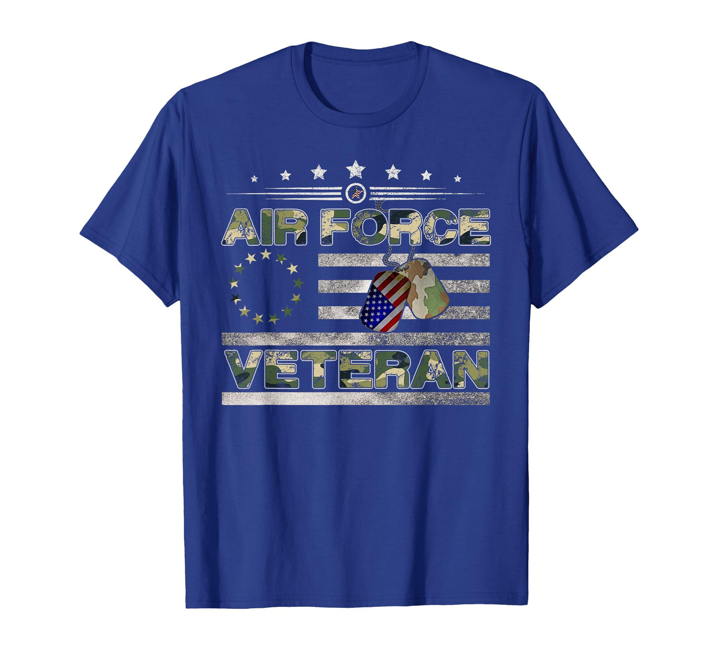 Us Air Force Veteran Shirt American Betsy Ross Camo Flag T-Shirt