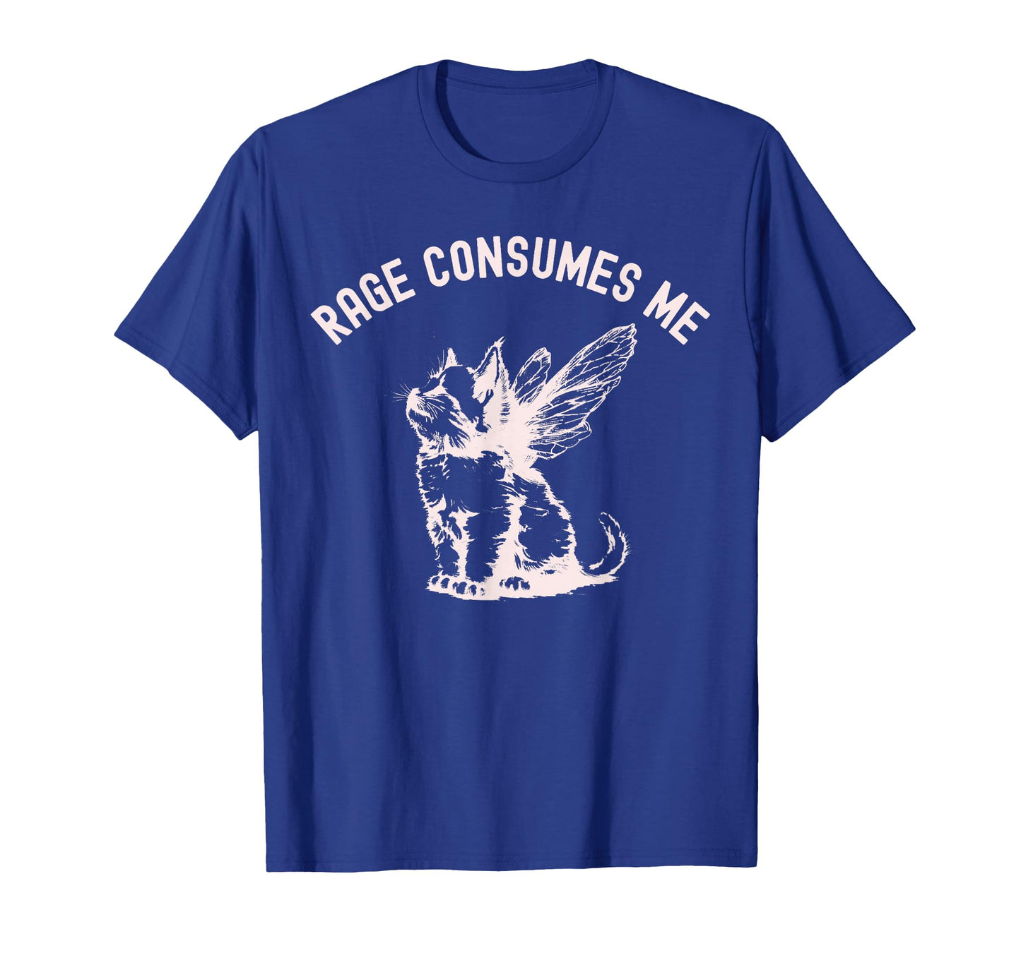Rage Consumes Me Cat, Meme cat, Vintage style cat lovers T-Shirt for Men Women Kids