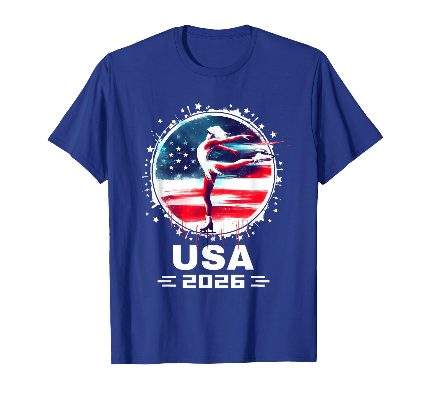 USA Team 2026 Figure Skating Shirt American Figure Skating T-Shirt