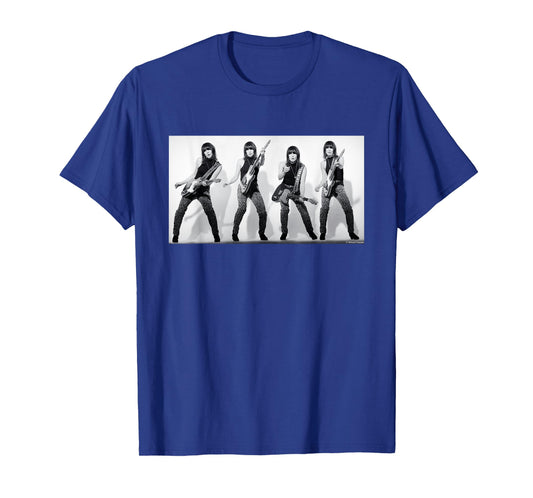 Chrissie Hynde Pretenders Quad By Simon Fowler T-Shirt