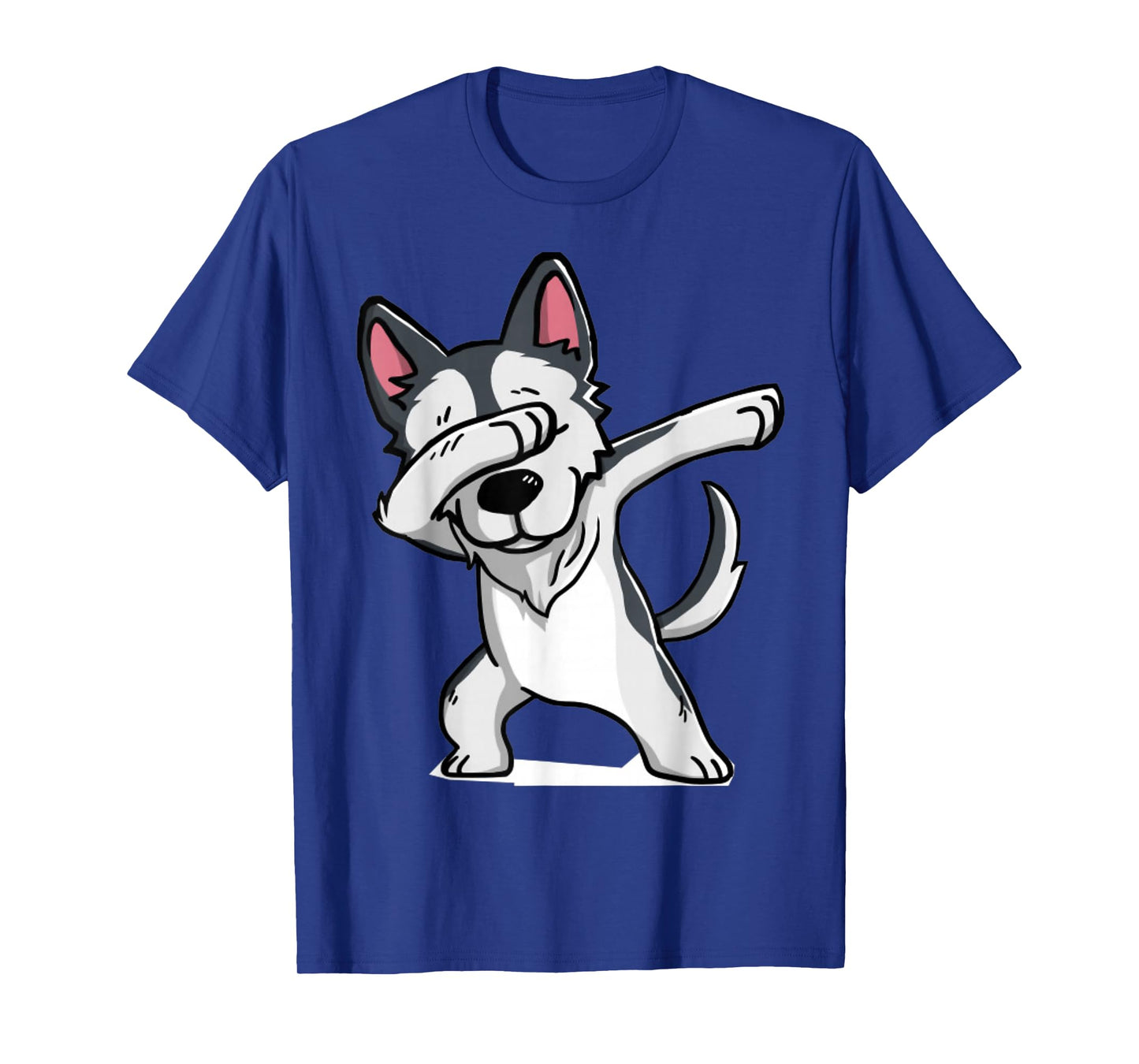 Dabbing Wolf Shirt - Cute Funny Wolf Dab T-Shirt T-Shirt