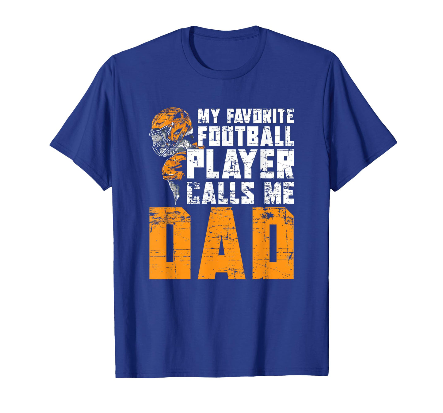 Fathers Day Football Player Dad American Sport Football T-Shirt
