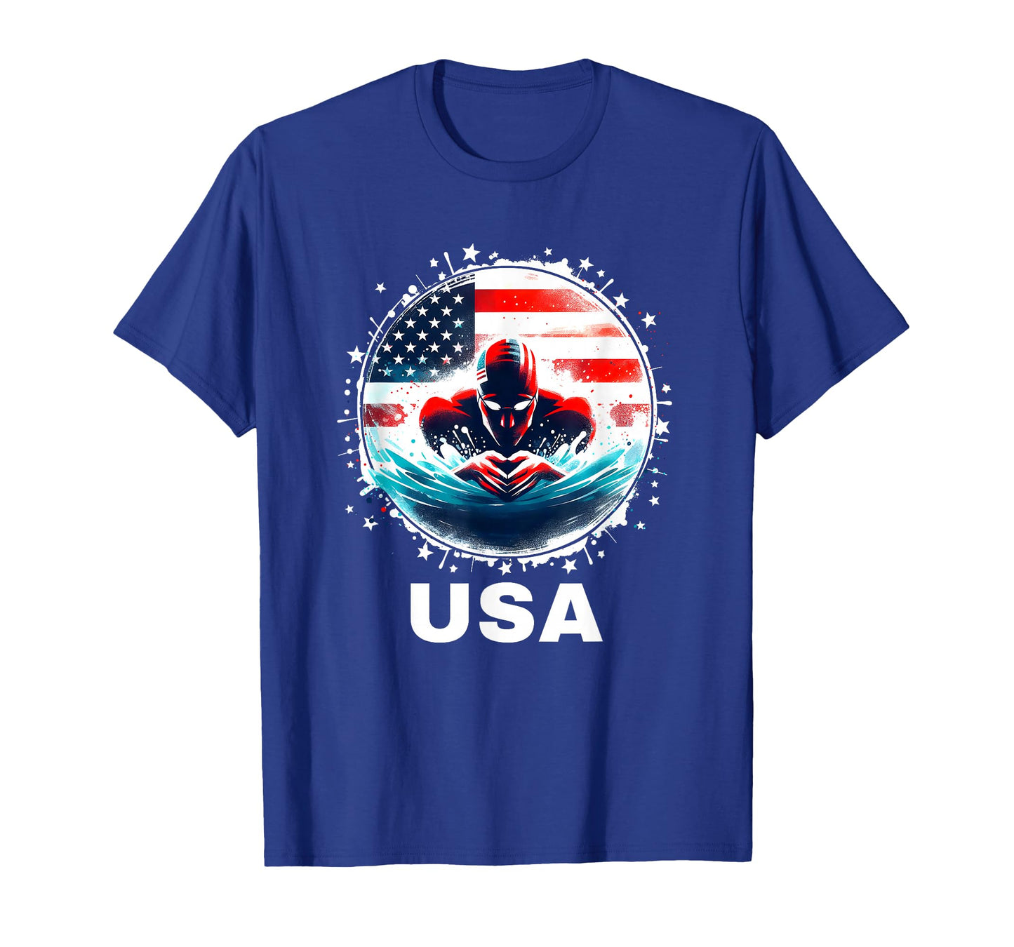 Swimming United States Team Apparel American Swimming Swim T-Shirt