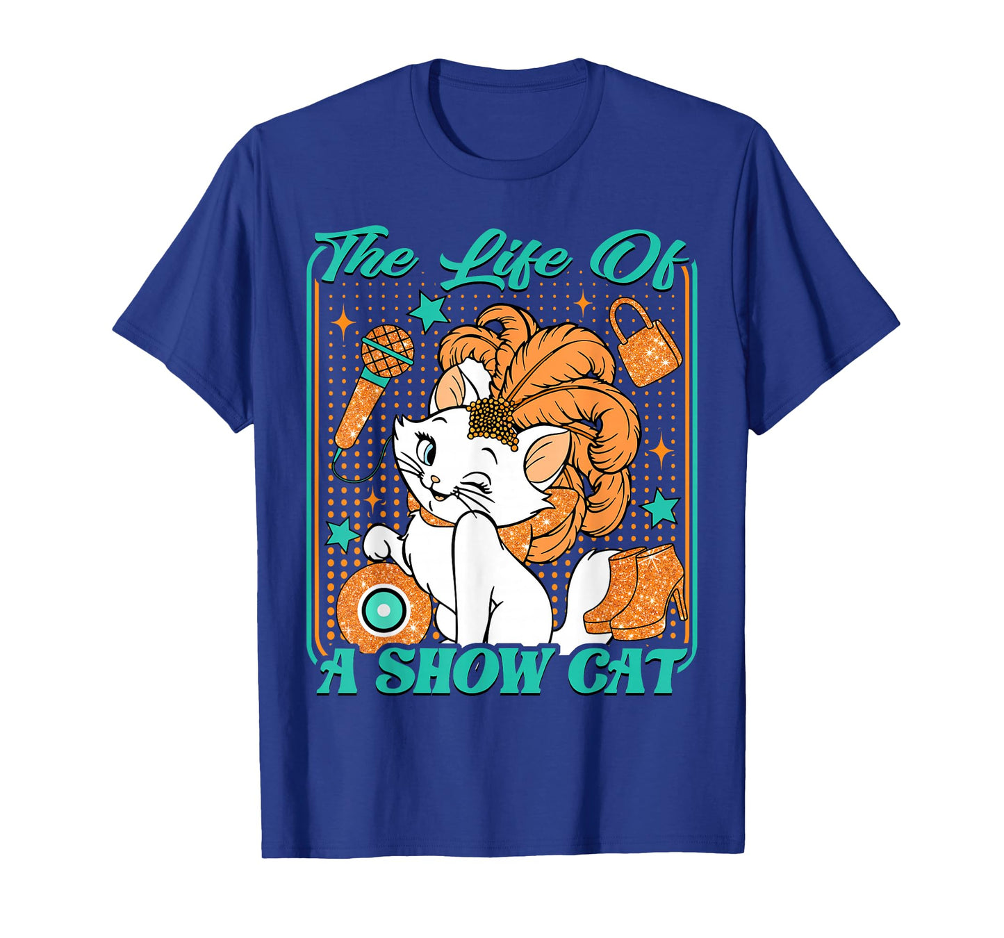 Cute Cat Era Life of Showcat Cat Lover Country Music Concert T-Shirt