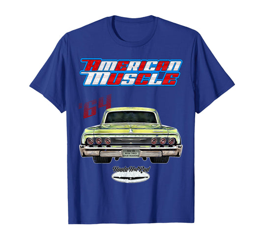 1964,64,HotRod,Impala,Biscayne,Del Ray,DelRay,Muscle Car,USA T-Shirt