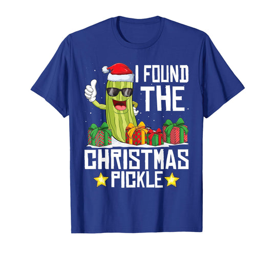 I Found The Christmas Pickle Funny Pickle Dabbing Dill T-Shirt