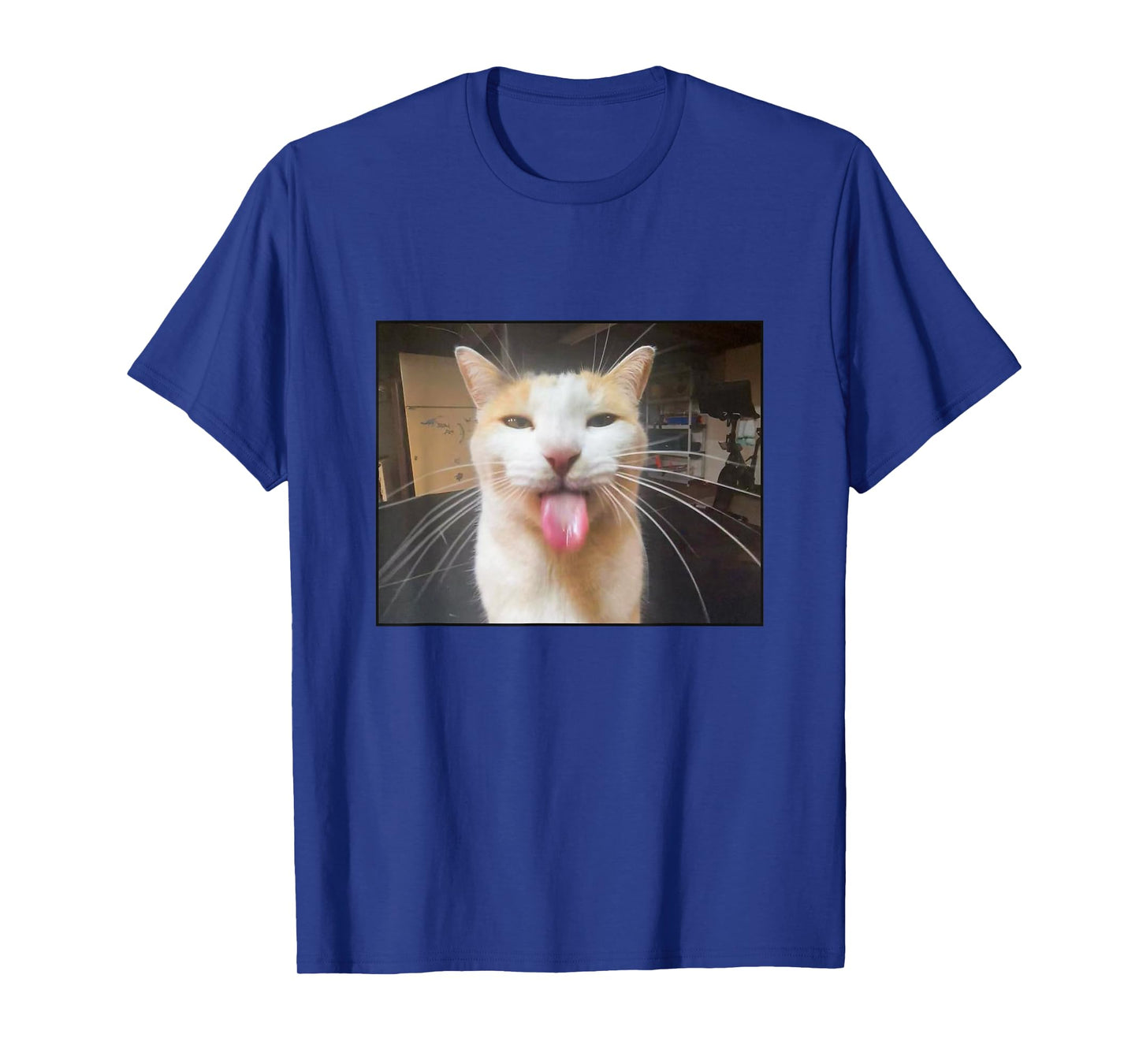 Silly Bleh Cat Meme T-Shirt