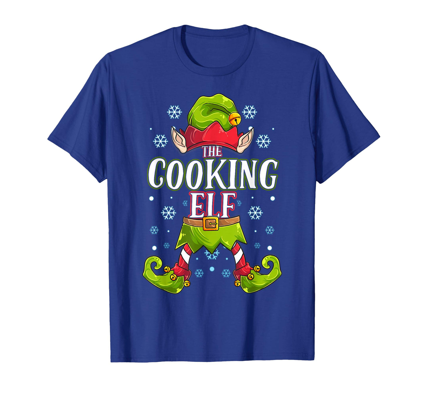 Cooking Elf Matching Family Group Christmas Party T-Shirt