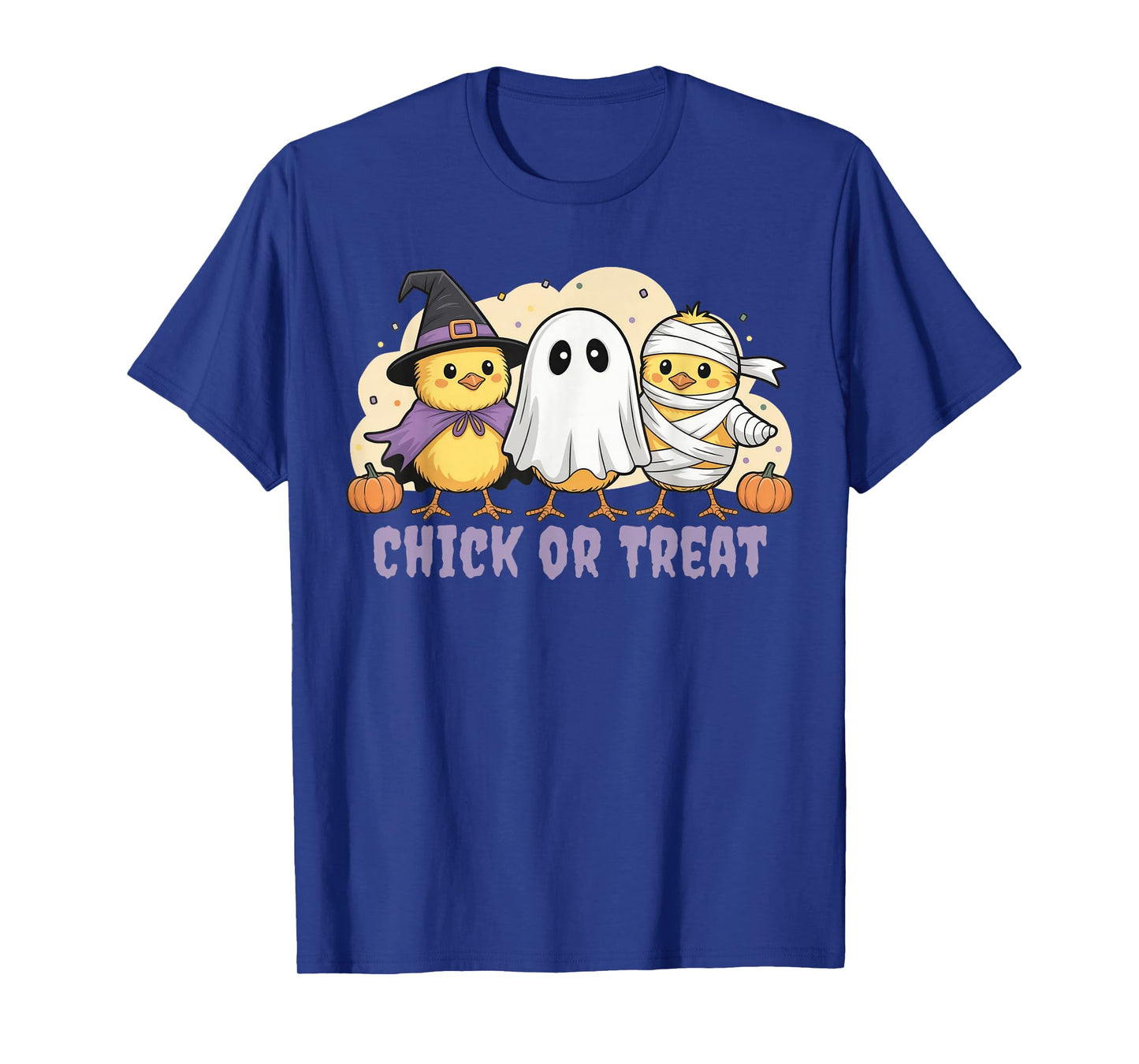 Chick Or Treat Chicken Witch Halloween Costume Men Women Kid T-Shirt