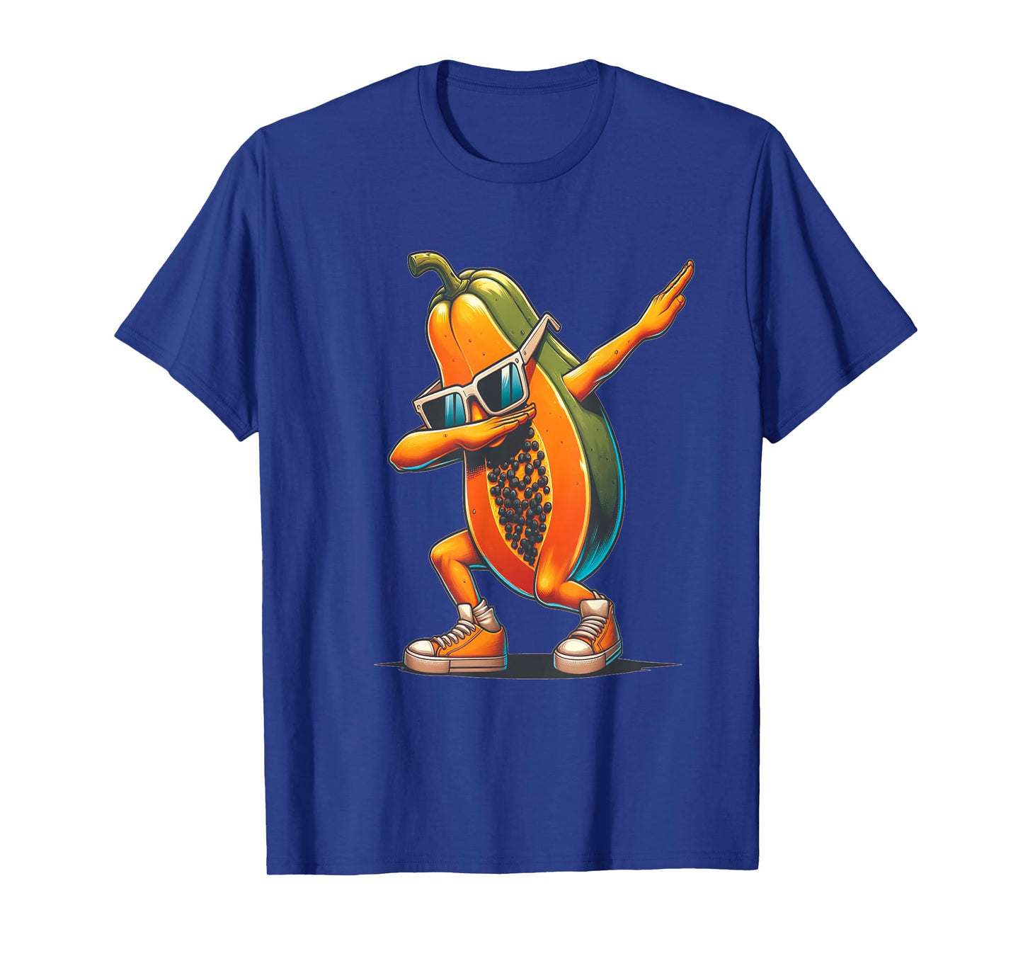 Dab Papaya Dancing Dabbing Papaya Fruit with Sunglasses T-Shirt