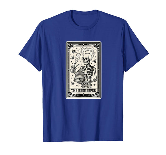 Beekeeper Tarot Card - Bee Beekeeping Spooky Gothic Witchy T-Shirt