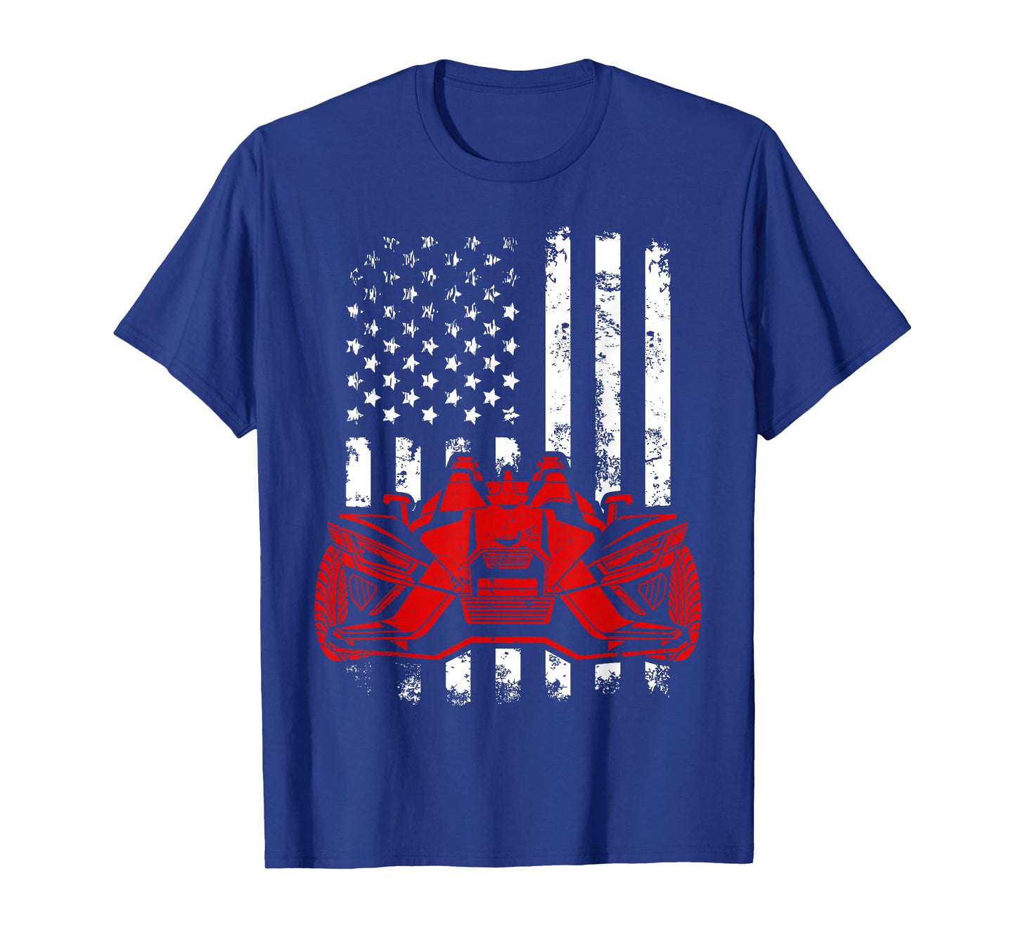 USA Flag Slingshot Car Drivers Lovers American Sling shot T-Shirt