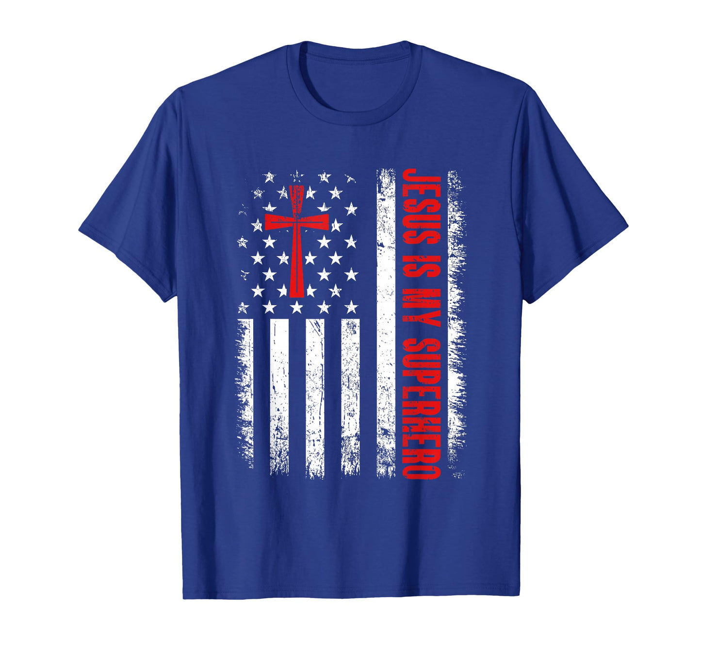 Jesus Is My Superhero - Christian Religious T-Shirt