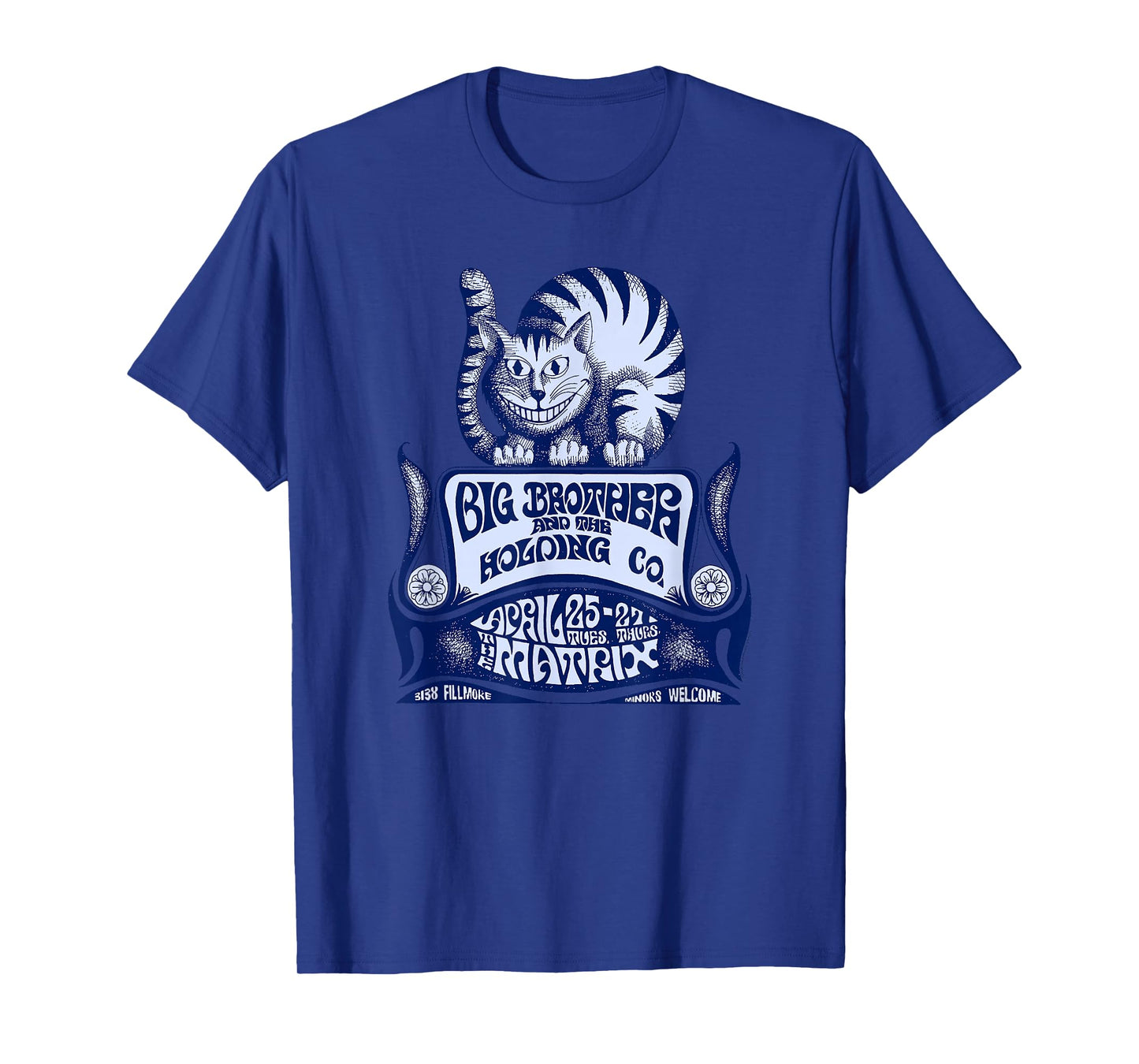 Big Brother & The Holding Company Matrix Cat T-Shirt