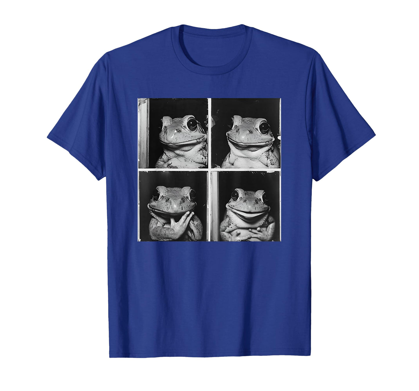 Posing Frog Model Photo Quirky Toad Love Frogs Funny Animal T-Shirt