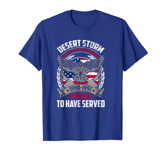 Desert Storm Operation Veteran American T-Shirt