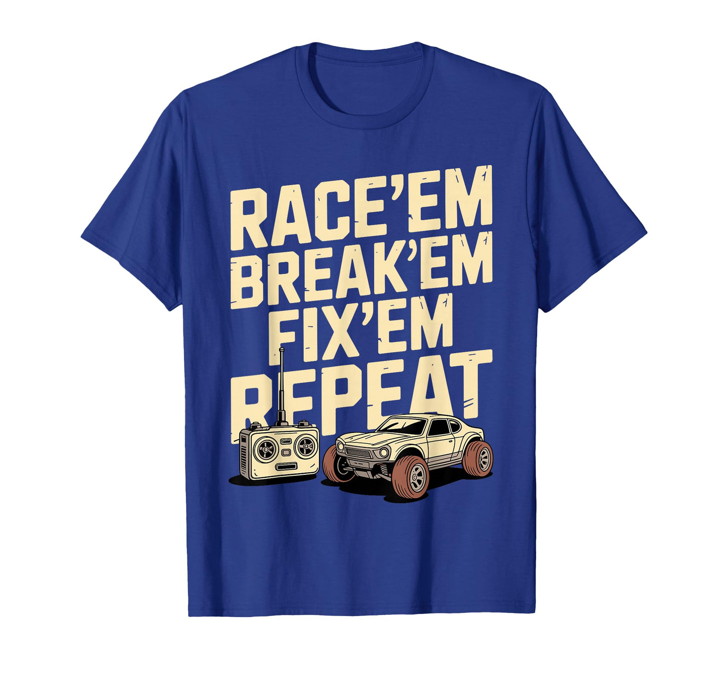 Cool RC Racing Art For Men Women Remote Control RC Car Lover T-Shirt