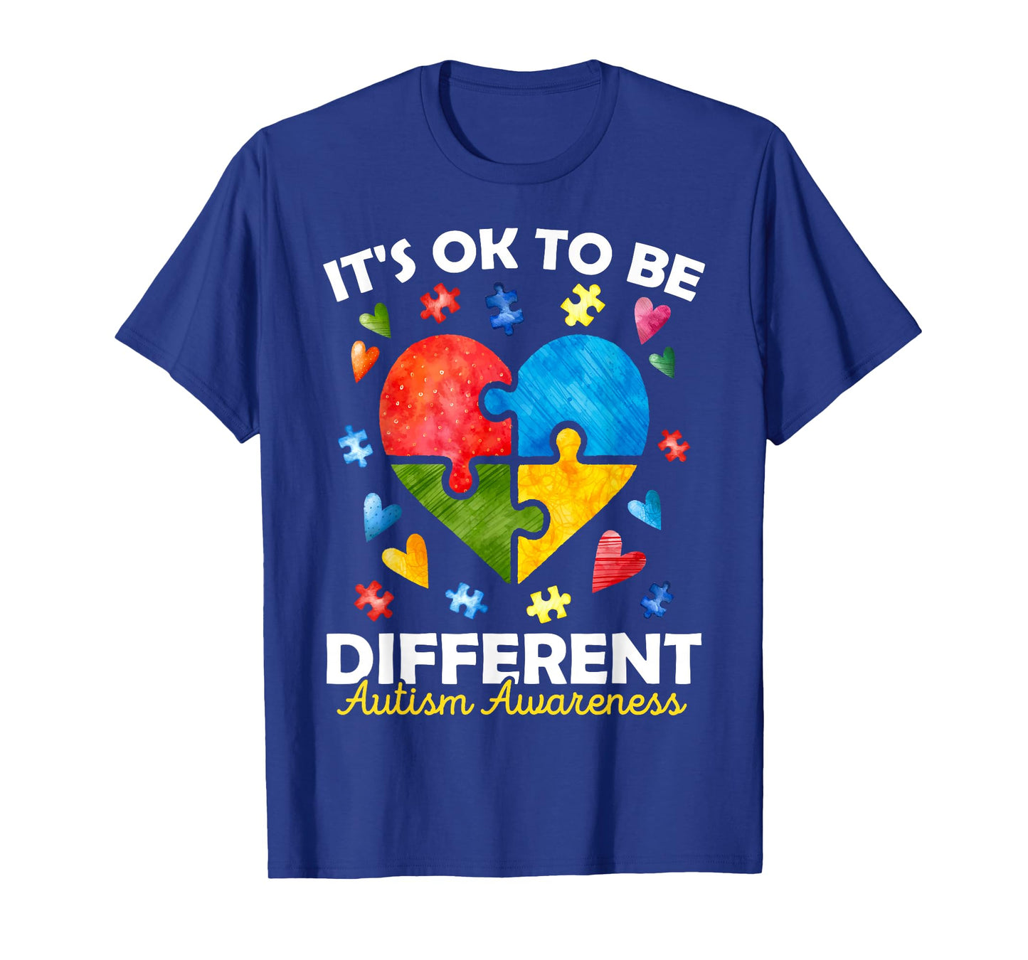 Autism Awareness Valentines Day Autistic Child Kids Toddler T-Shirt