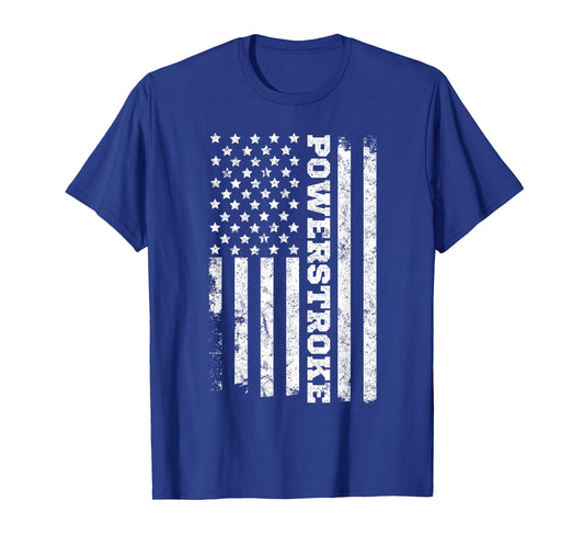 American Flag Powerstroke T-Shirt