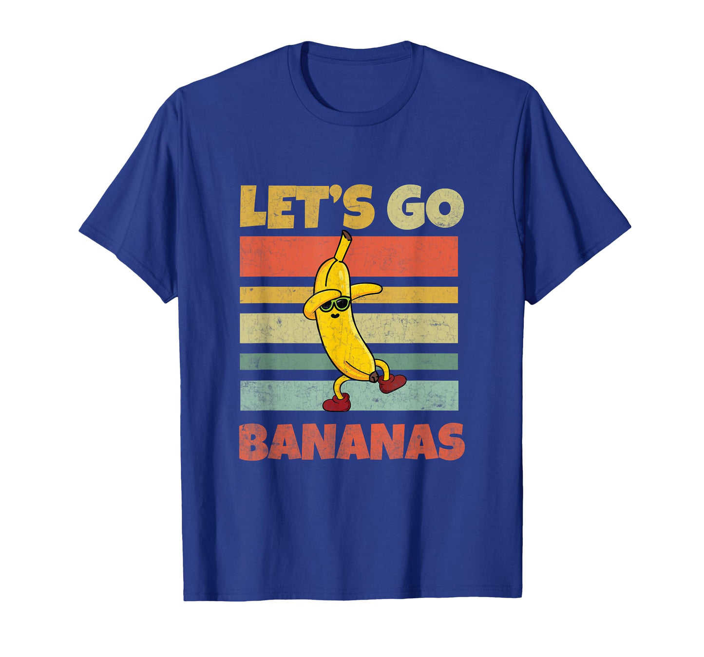 Let's Go Banana Bananas Kids Funny T-Shirt Small