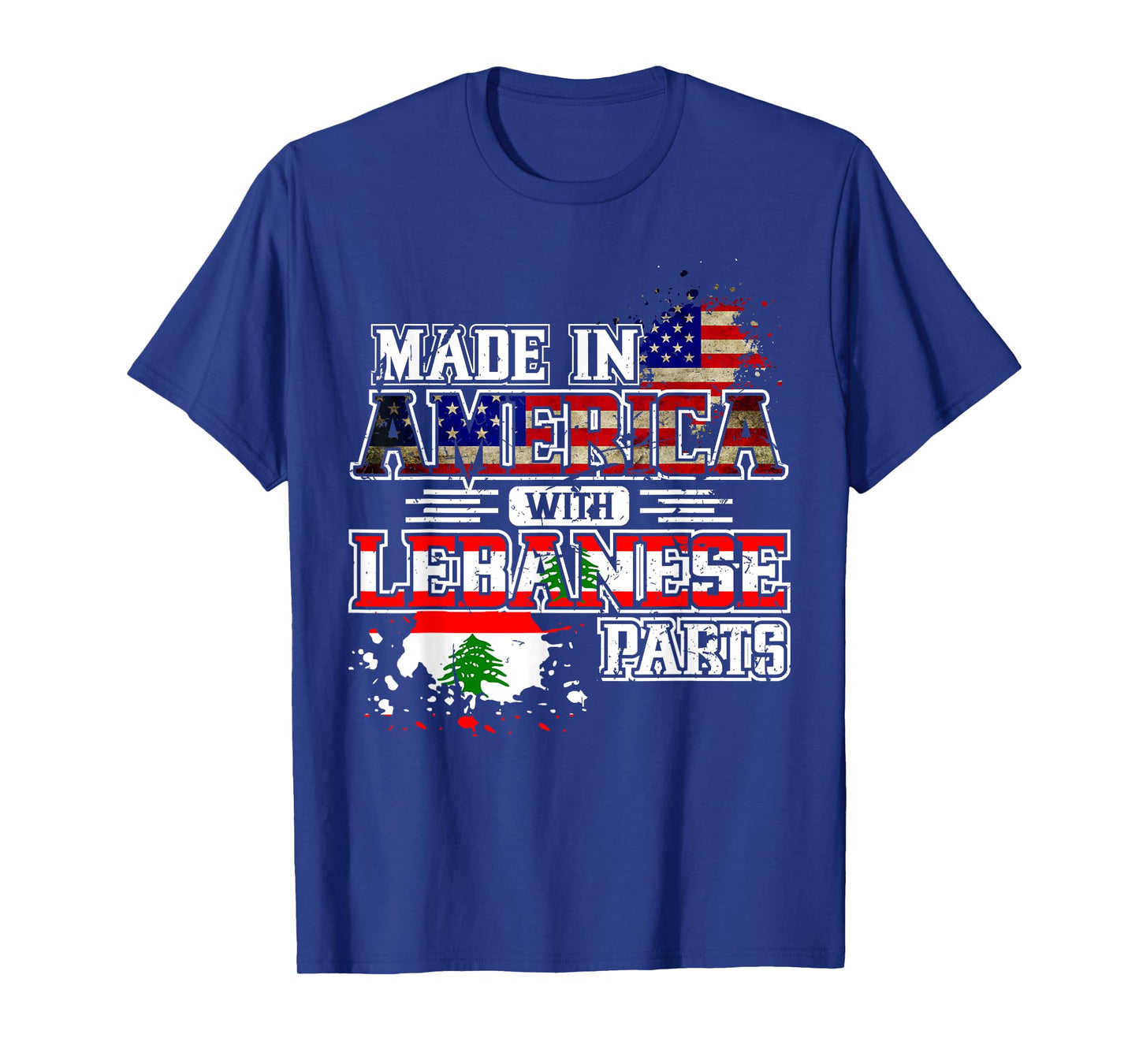 Made in America with Lebanese Parts T-Shirt T-Shirt