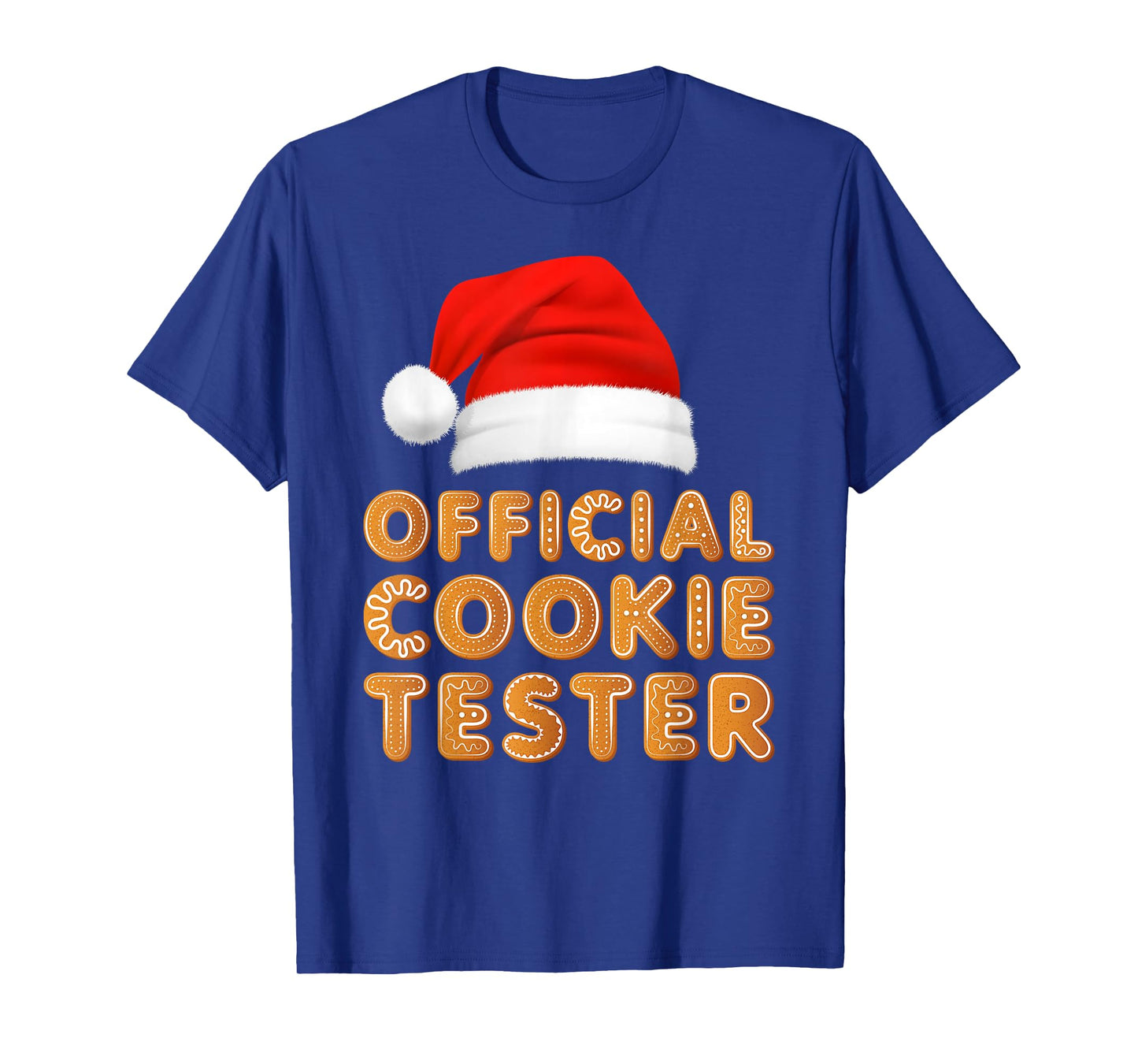 Christmas Baking Crew Official Cookie Tester Xmas Pajamas T-Shirt