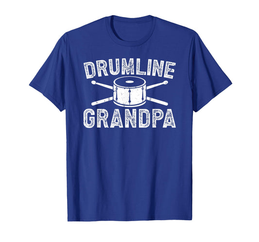 Drumline Grandpa Proud Drumline Grandfather T-Shirt