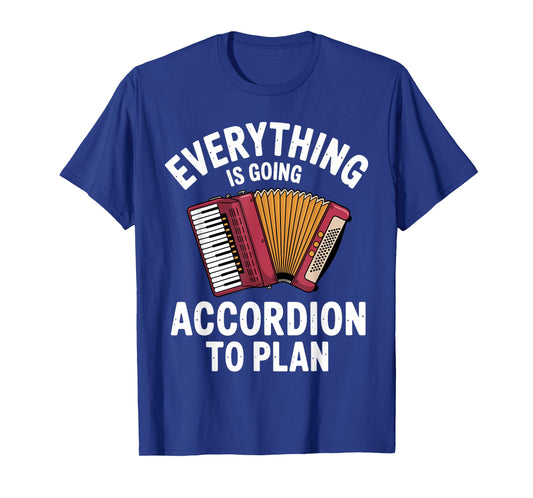 Accordion Art for Men Women Accordionist Accordion Player T-Shirt