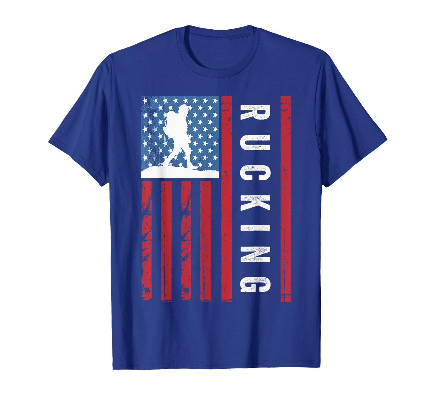 Rucking American Flag, Tactical Fitness, Vintage Rucking T-Shirt for Women Kids Men