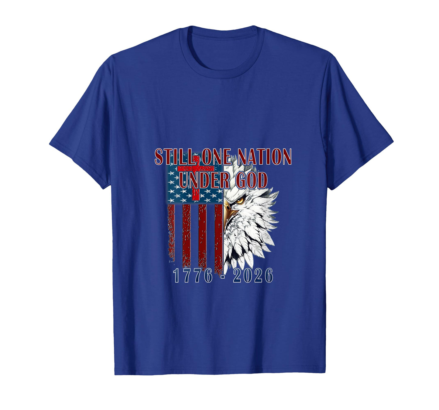 Womens Patriotic Eagle 1776-2026 250th July 4th, Anniversary V-Neck T-Shirt