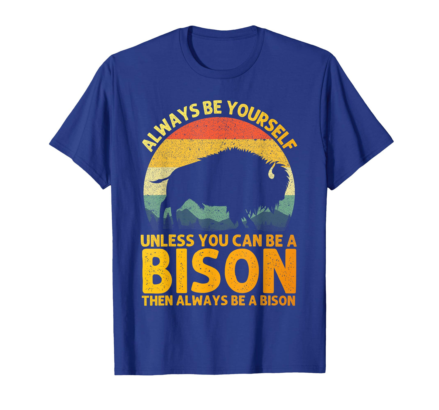 Cool Bison Design for Men Women Buffalo Animal Lovers Bison T-Shirt