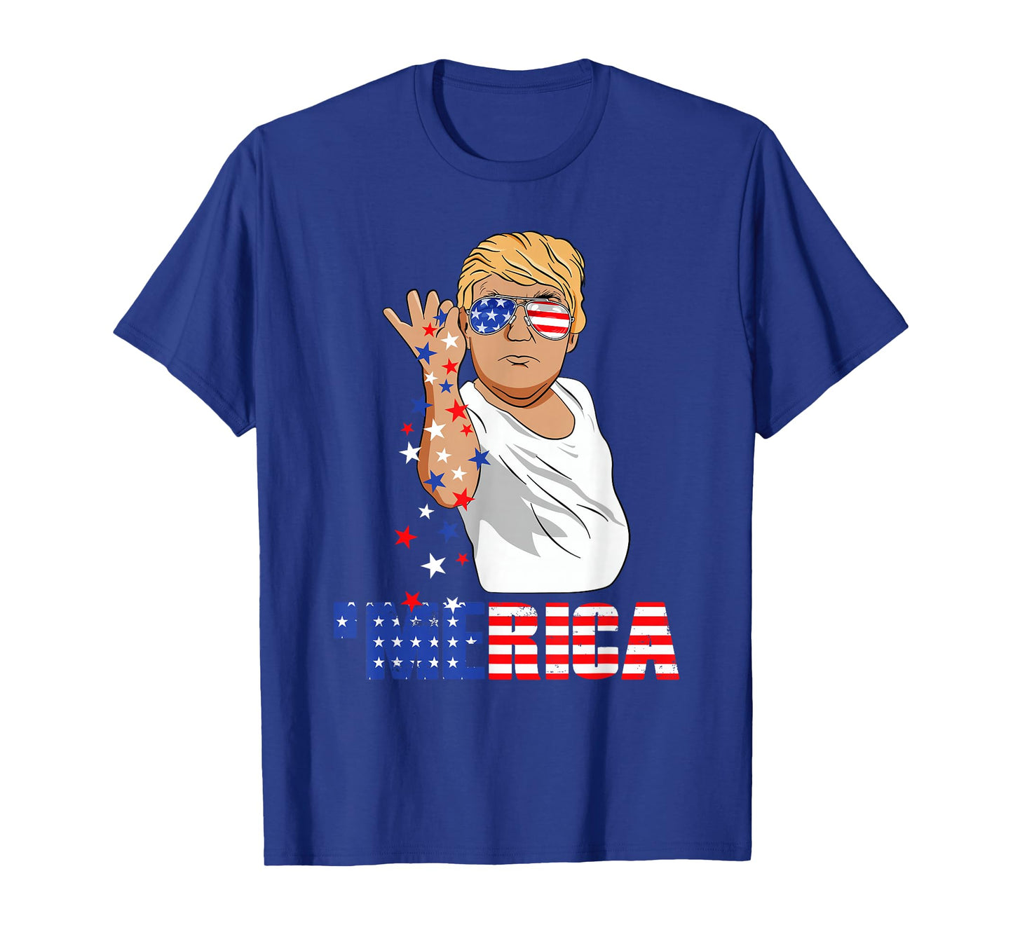 Funny Trump Salt Merica Freedom 4th of July T-Shirt Gifts T-Shirt