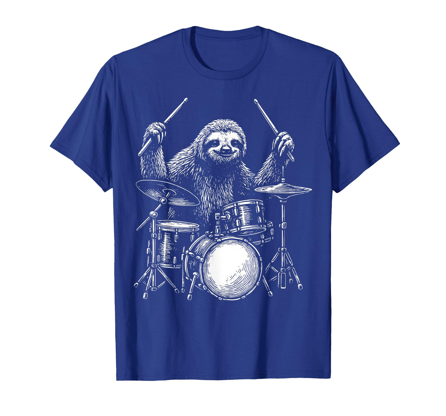 Sloth Drummer T-Shirt