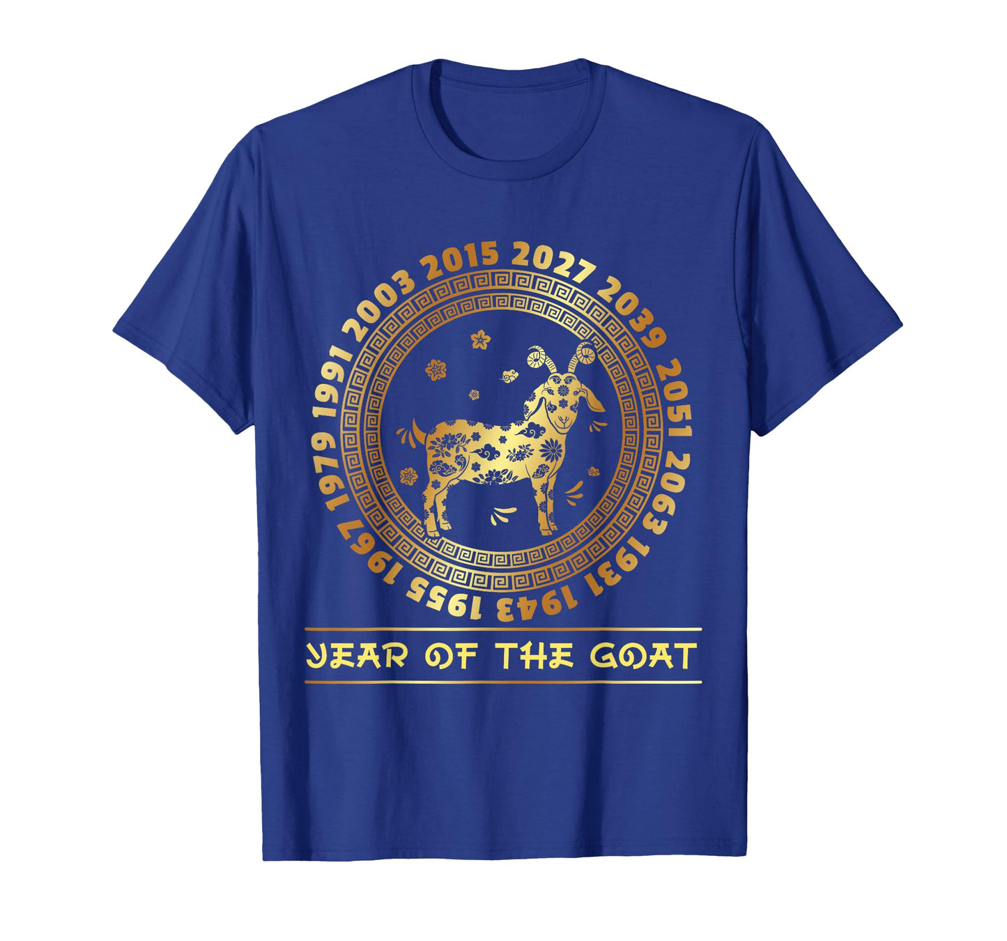 Chinese New Year Of The Goat Chinese Zodiac Year 2027 T-Shirt