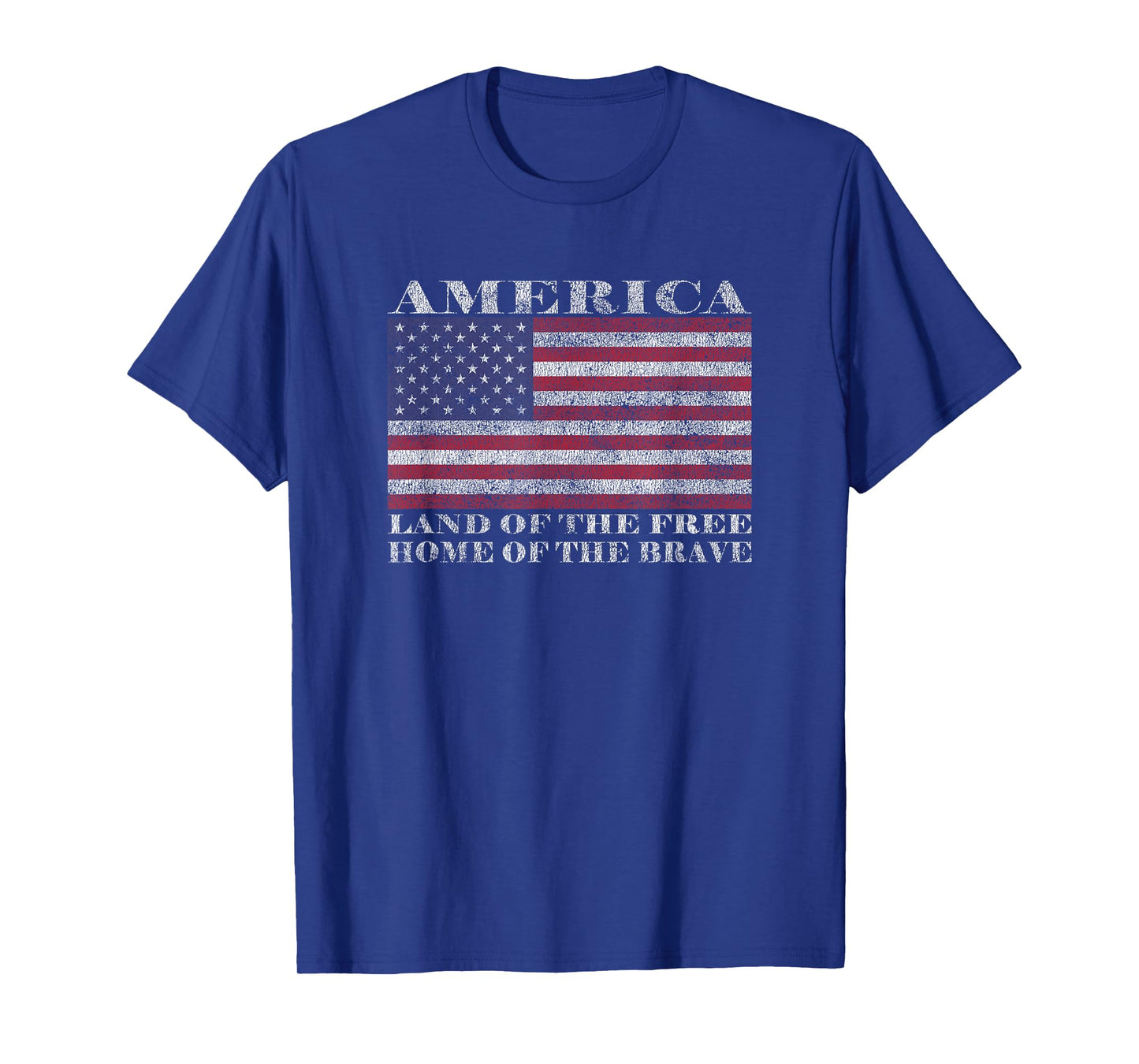 America Land Of The Free Home Of The Brave T-Shirt T-Shirt