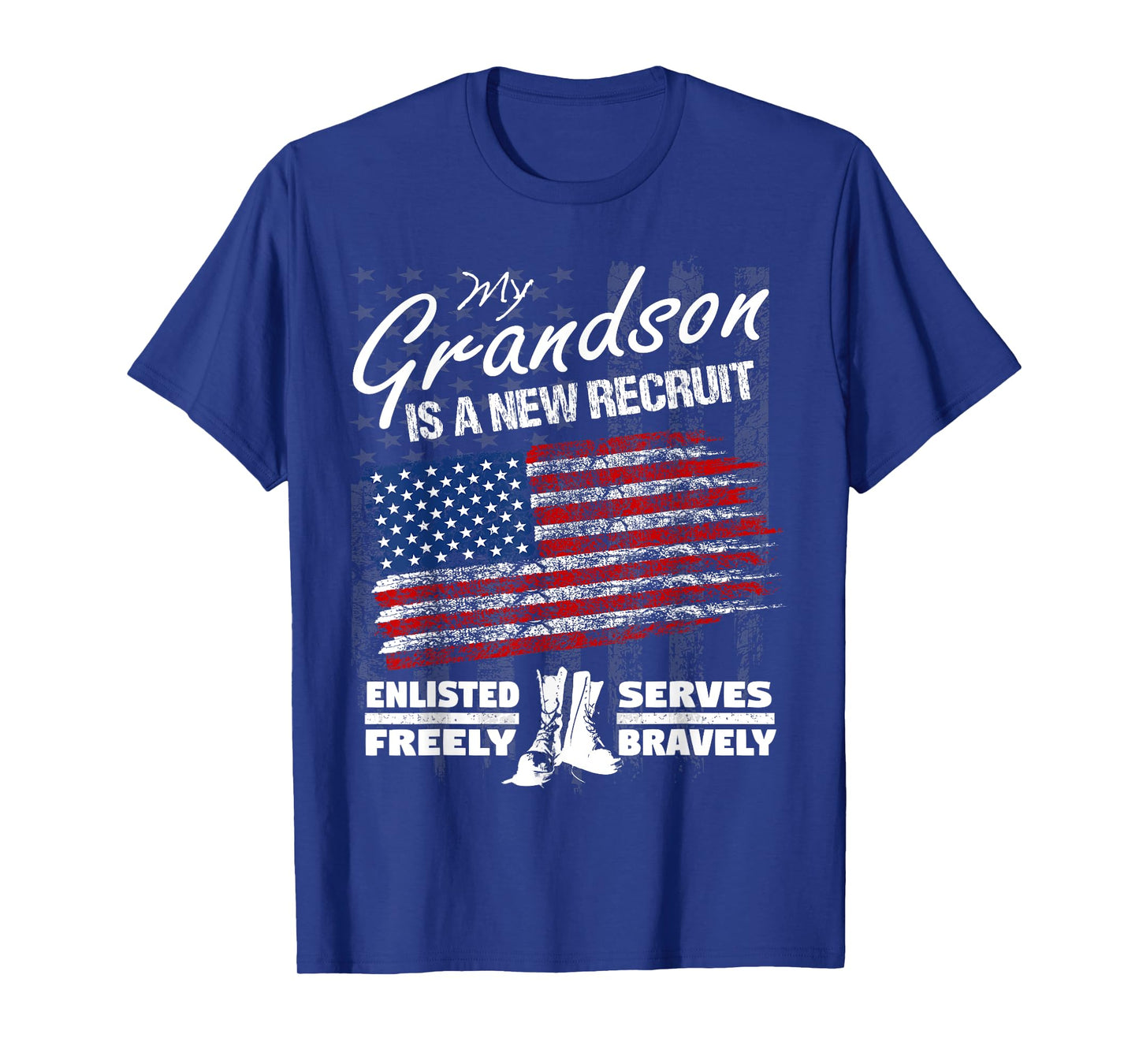 New Recruit Shirt - My Grandson Joined the U.S. Military