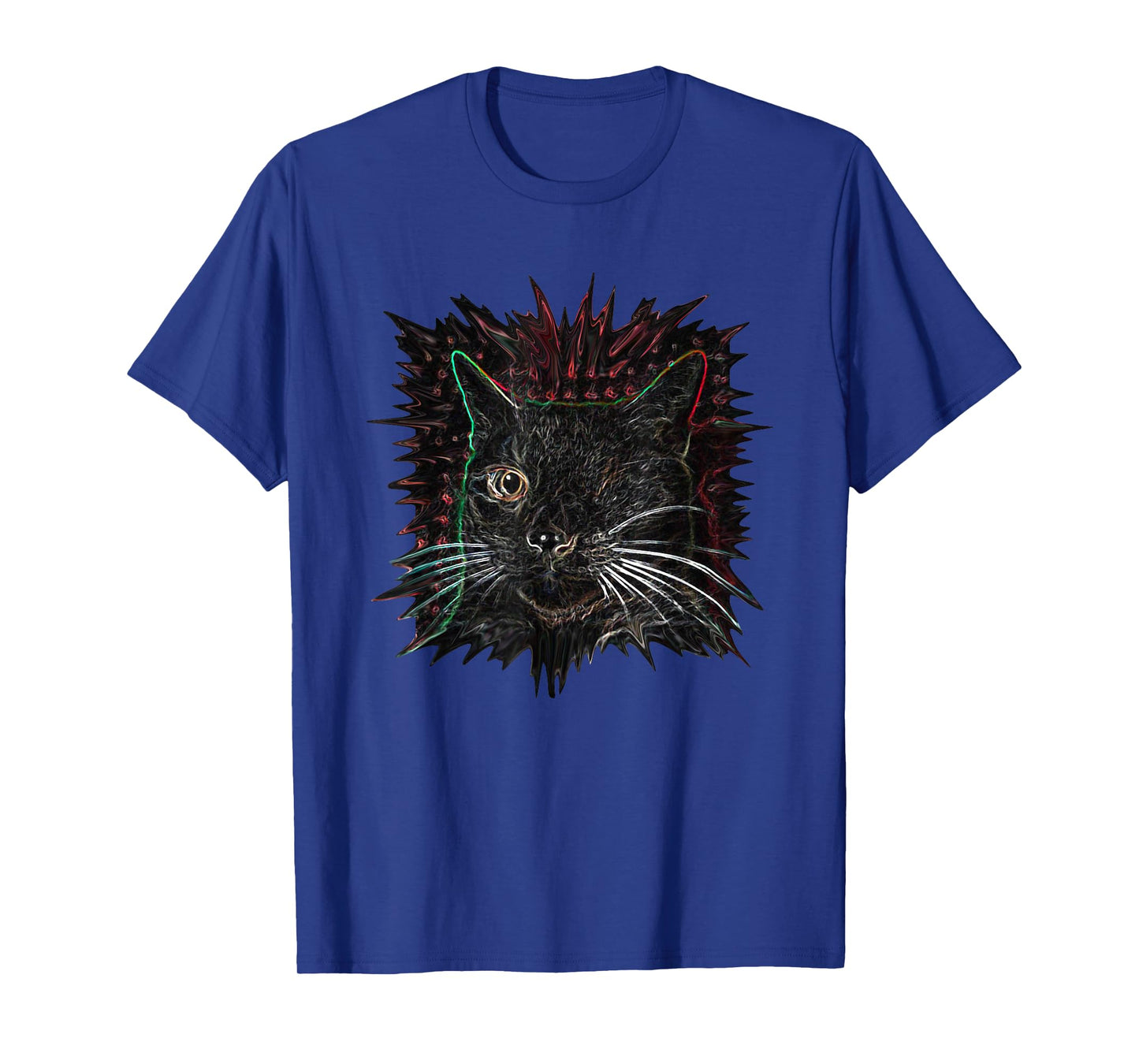 Funny One Eyed Cat T-Shirt for Men Women