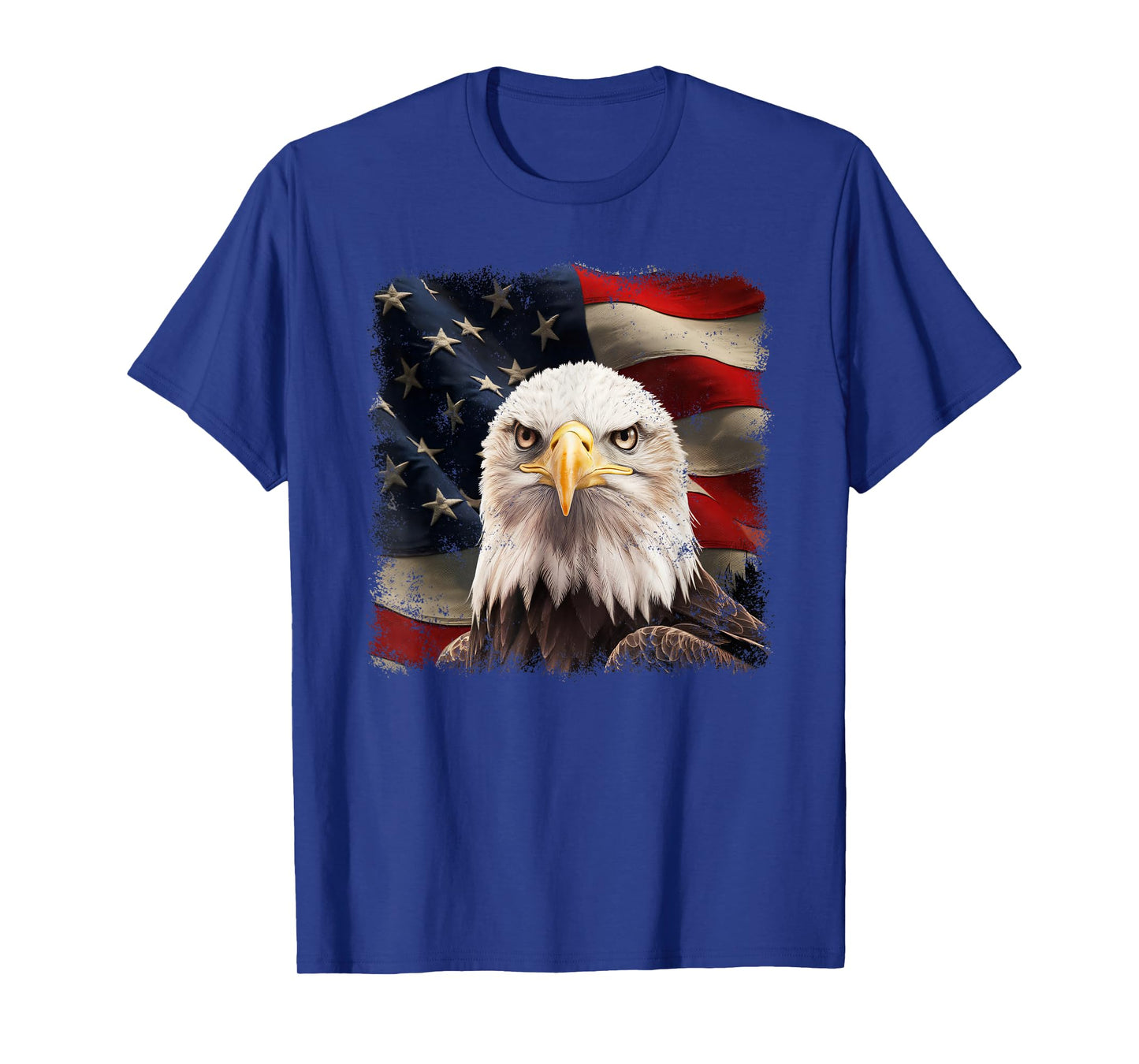 American Flag & Bald Eagle | Patriotic T-Shirt