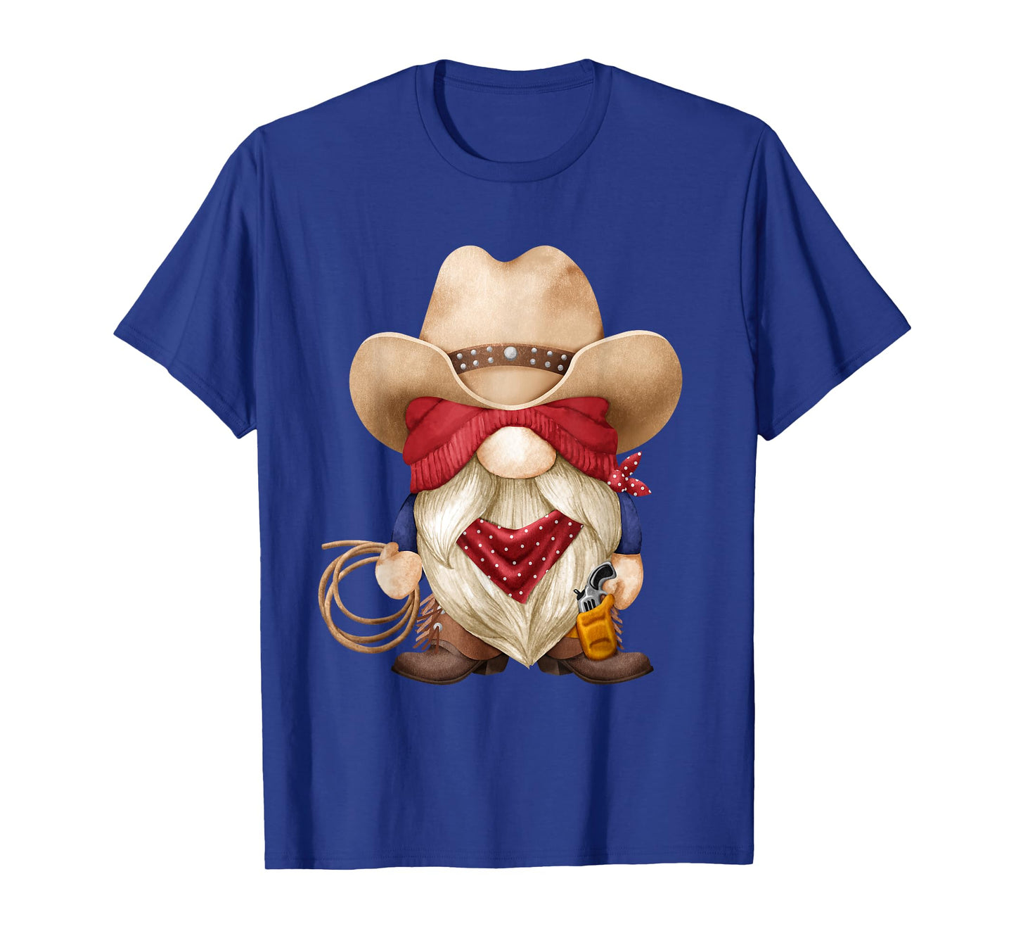Cute Cowboy Grandpa With Western Decor For Farmer With Gnome T-Shirt